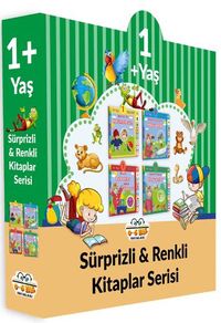 1+ Yaş Sürprizli Renkli Kitaplar (4 Kitap Set)