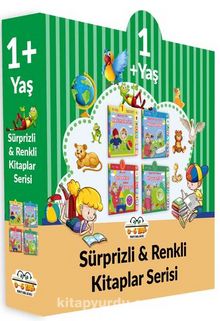 1+ Yaş Sürprizli Renkli Kitaplar (4 Kitap Set) - Kolektif