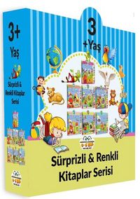 3+ Yaş Sürprizli Renkli Kitaplar (7 Kitap Set)