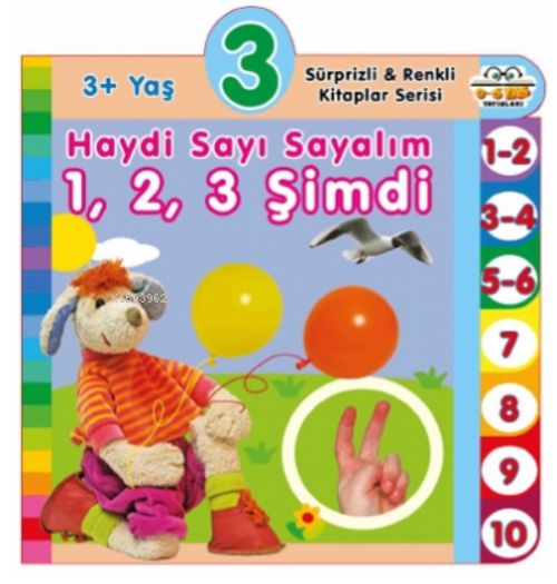 3+ Yaş Haydi Sayı Sayalım - 1,2,3 Şimdi
