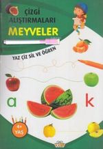 Çizgi Alıştırmaları - Meyveler