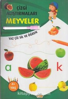 Çizgi Alıştırmaları - Meyveler - Kolektif