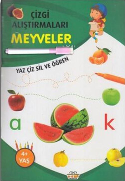 Çizgi Alıştırmaları - Meyveler
