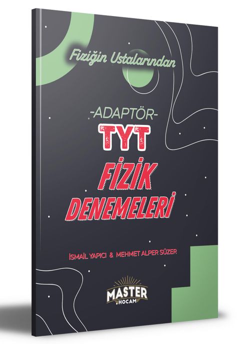 2022 TYT Adaptör Fizik Denemeleri Master Hocam Serisi 
