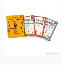 4.Sınıf Turuncu Üçlük - Haftalık Tekrar Seti