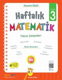 3.Sınıf Haftalık Matematik - Tekrar Çalışmaları