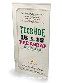 Tecrübe 15x15 Çözümlü Paragraf Denemeleri - Rüştü Bayındır