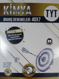 TYT Kimya 40x7 Branş Denemeleri