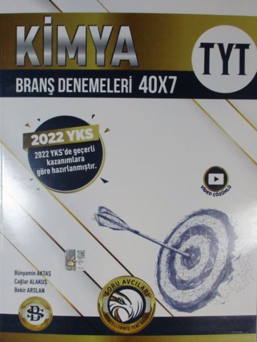 TYT Kimya 40x7 Branş Denemeleri