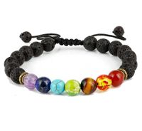 Çakra Doğal Taş Bileklik (ÇA-114)