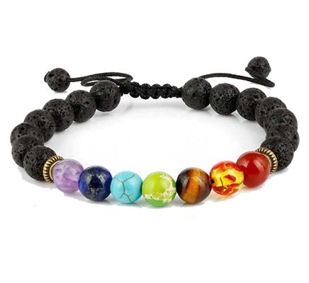 Çakra Doğal Taş Bileklik (ÇA-114)