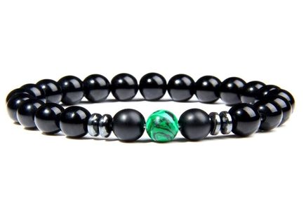 Mat Oniks Doğal Taş Bileklik (MM-120)