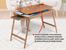 Portatif Uzun Ayaklı 2 Çekmeceli Puzzle Masası - Ceviz (PAPM01-MM)</span>
