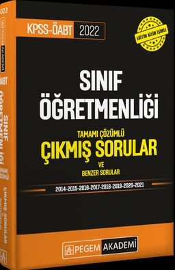 2022 KPSS ÖABT Sınıf Öğretmenliği Tamamı Çözümlü Çıkmış Sorular