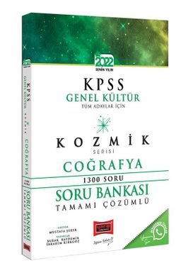 2022 KPSS Tüm Adaylar İçin Genel Kültür Kozmik Serisi Tamamı Çözümlü Coğrafya Soru Bankası 