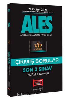 ALES Son 3 Sınav Tamamı Çözümlü Çıkmış Sorular - Kolektif