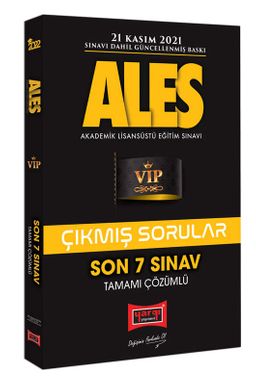 ALES Son 7 Sınav Tamamı Çözümlü Çıkmış Sorular