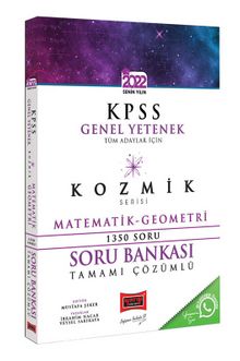 2022 KPSS Tüm Adaylar İçin Genel Yetenek Kozmik Serisi Tamamı Çözümlü Matematik Geometri Soru Bankası - İbrahim Nacar