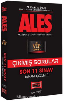 ALES Son 11 Sınav Tamamı Çözümlü Çıkmış Sorular - Kolektif