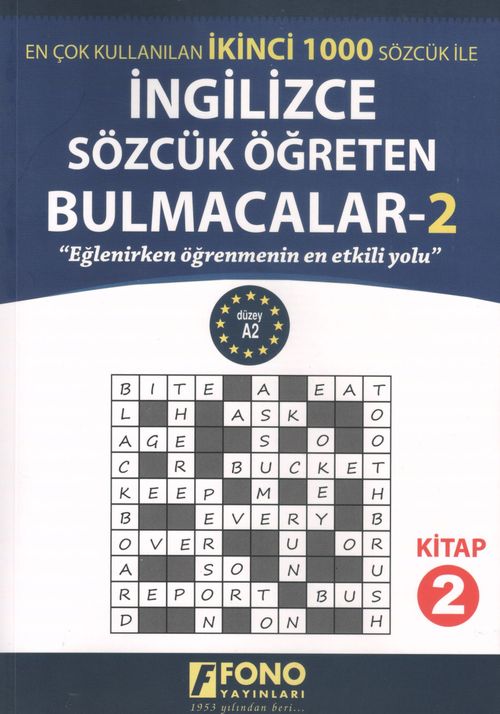 İngilizce Sözcük Öğreten Bulmacalar 2
