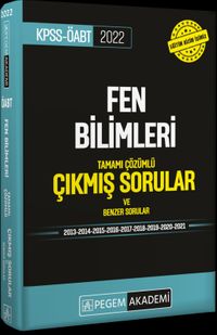 2022 KPSS ÖABT Fen ve Teknoloji Tamamı Çözümlü Çıkmış Sorular