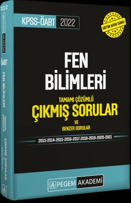 2022 KPSS ÖABT Fen ve Teknoloji Tamamı Çözümlü Çıkmış Sorular