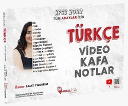 2022 KPSS Türkçe Video Kafa Ders Notları 