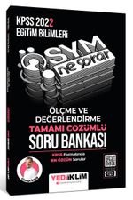 2022 KPSS Eğitim Bilimleri Ösym Ne Sorar Ölçme ve Değerlendirme Tamamı Çözümlü Soru Bankası
