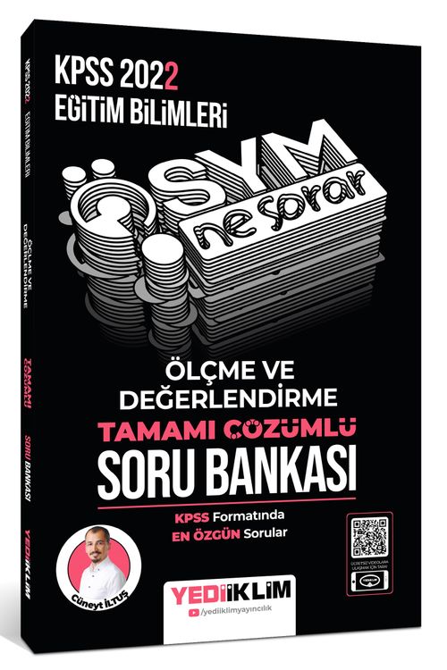 2022 KPSS Eğitim Bilimleri Ösym Ne Sorar Ölçme ve Değerlendirme Tamamı Çözümlü Soru Bankası