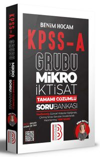 KPSS A Mikro İktisat Tamamı Çözümlü Bankası 