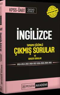 2022 KPSS ÖABT İngilizce Tamamı Çözümlü Çıkmış Sorular