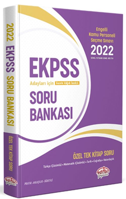 EKPSS Adayları İçin Soru Bankası