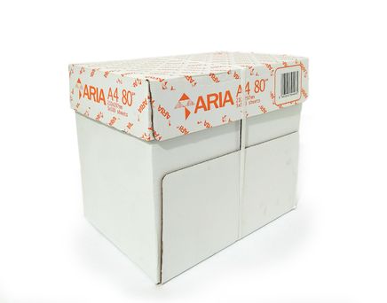 Aria  A4 Fotokopi Kağıdı 80gr 500 adet kağıt  (5'li Paket)