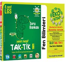 8. Sınıf Fen Bilimleri Eko Taktikli Soru Bankası