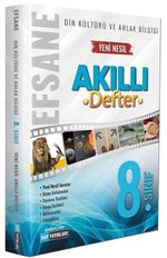 8. Sınıf Din Kültürü ve Ahlak Bilgisi Efsane Akıllı Defter