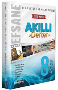 8. Sınıf Din Kültürü ve Ahlak Bilgisi Efsane Akıllı Defter