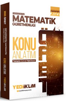 2022 ÖABT Ortaöğretim Matematik Öğretmenliği Konu Anlatımı - Kolektif