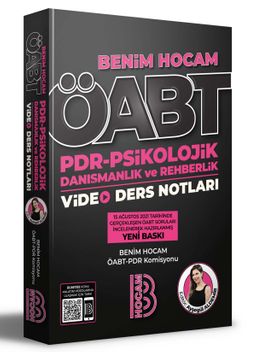 2022 ÖABT PDR - Psikolojik Danışmanlık ve Rehberlik Öğretmenliği Video Ders Notları 