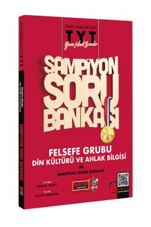 2022 TYT Felsefe Grubu Din Kültürü ve Ahlak Bilgisi Şampiyon Soru Bankası - Çetin Sungur
