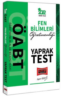 2022 ÖABT Fen Bilimleri Öğretmenliği Yaprak Test - Kolektif
