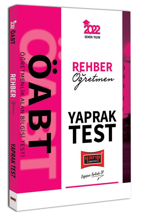 2022 ÖABT Rehber Öğretmen Yaprak Test 