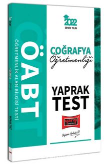 2022 ÖABT Coğrafya Öğretmenliği Yaprak Test - Kolektif