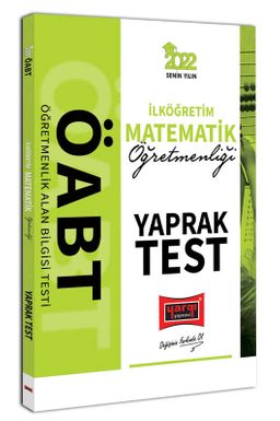 2022 ÖABT İlköğretim Matematik Öğretmenliği Yaprak Test 