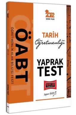 2022 ÖABT Tarih Öğretmenliği Yaprak Test
