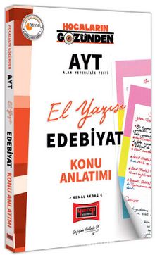 Hocaların Gözünden AYT El Yazısı Edebiyat Konu Anlatımı - Kemal Akdağ