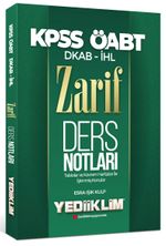 2022 ÖABT DKAP İHL Zarif Ders Notları 