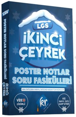 LGS İkinci Çeyrek Poster Notlar Soru Fasikülleri