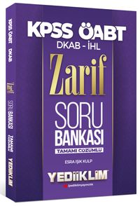 2022 ÖABT DKAP İHL Zarif Tamamı Çözümlü Soru Bankası