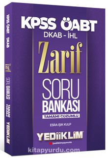 2022 ÖABT DKAP İHL Zarif Tamamı Çözümlü Soru Bankası - Esra Işık Kulp