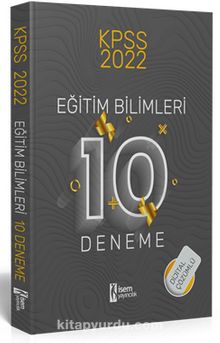 2022 KPSS Eğitim Bilimleri Dijital Çözümlü 10 Deneme - Kolektif